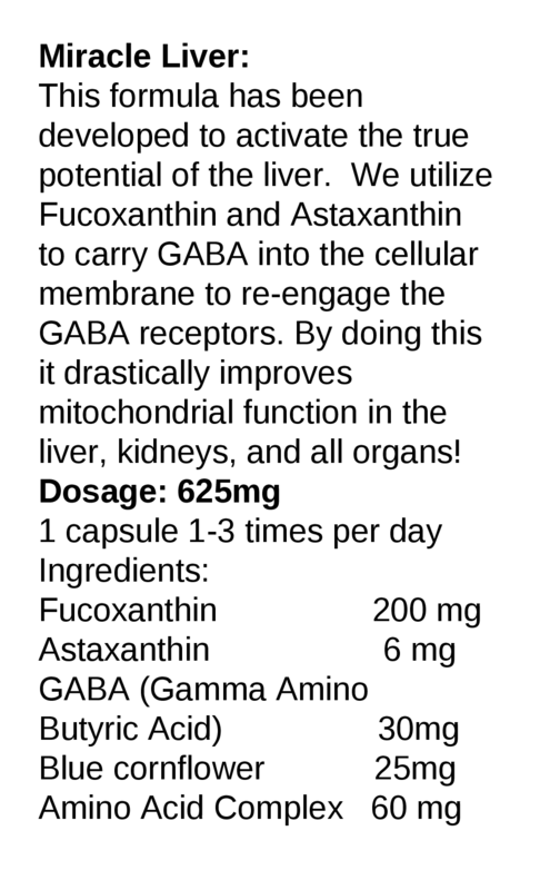 MiracleLiver | Brain Health Formulas BioTechnologies