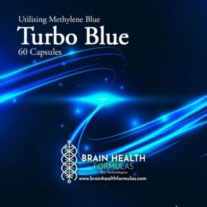 Turbo Blue | Brain Health Formulas BioTechnologies Turbo Blue with Methylene Blue formula for brain mitochondria and cellular health