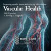 Vascular Health supplement capsules by Brain Health Formulas for vein support and circulation