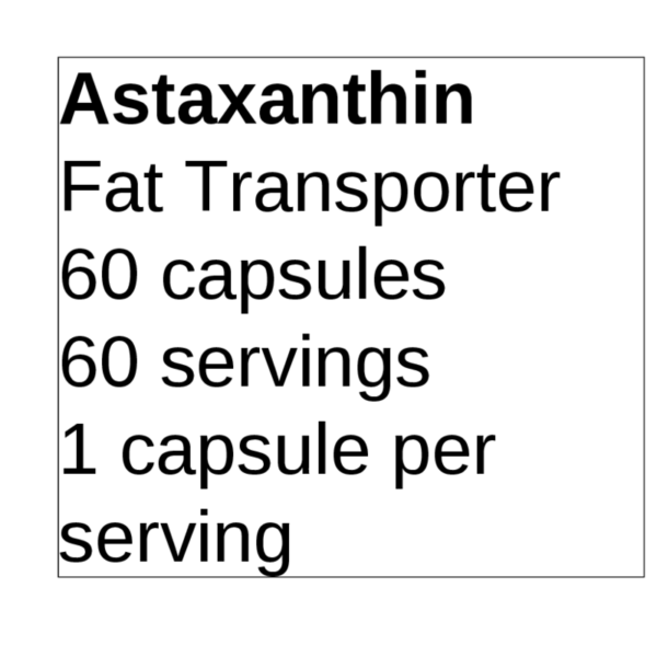 Astaxanthin 1 | Brain Health Formulas BioTechnologies