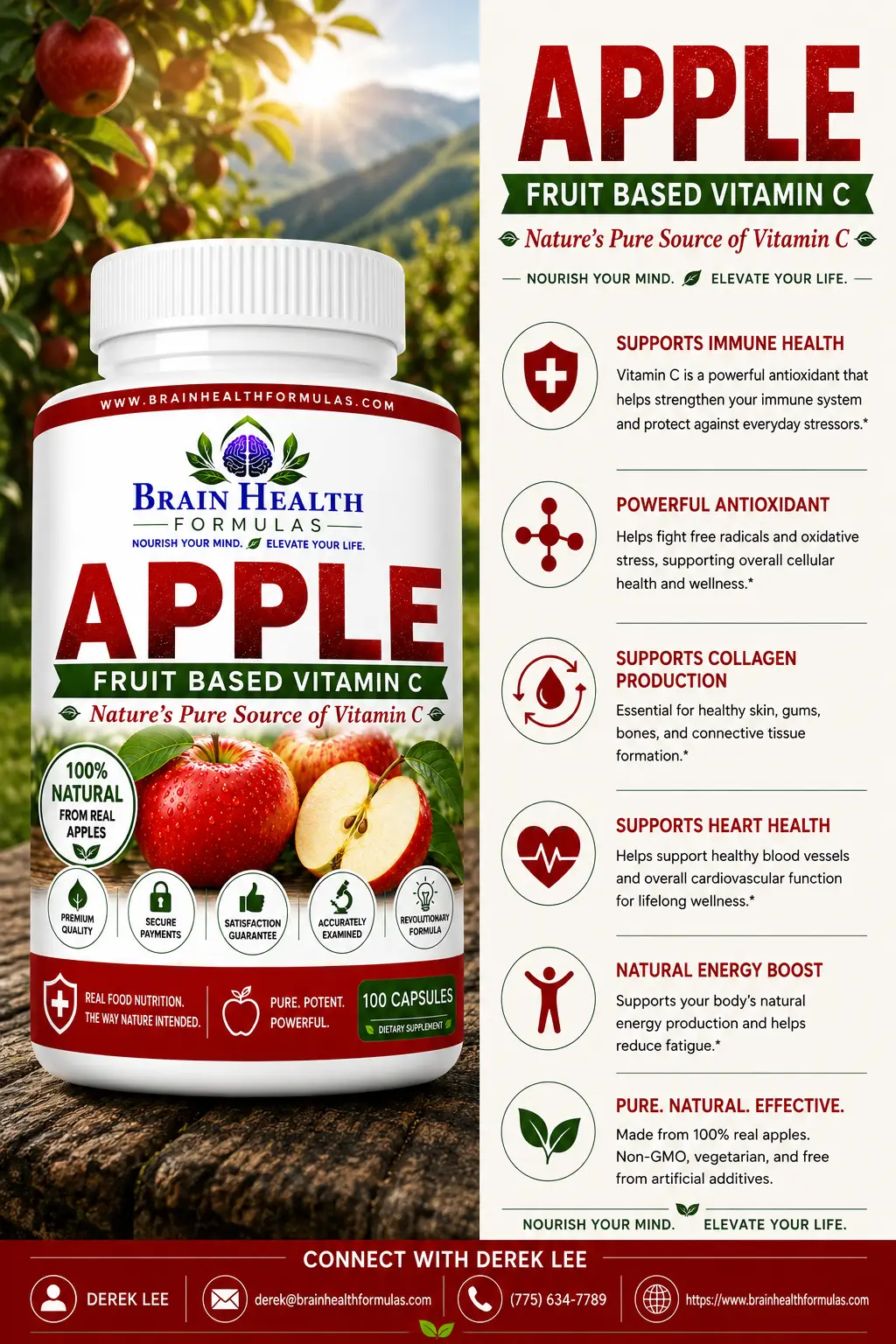 Apple Fruit Based Vitamin C Apple Fruit Based Vitamin C