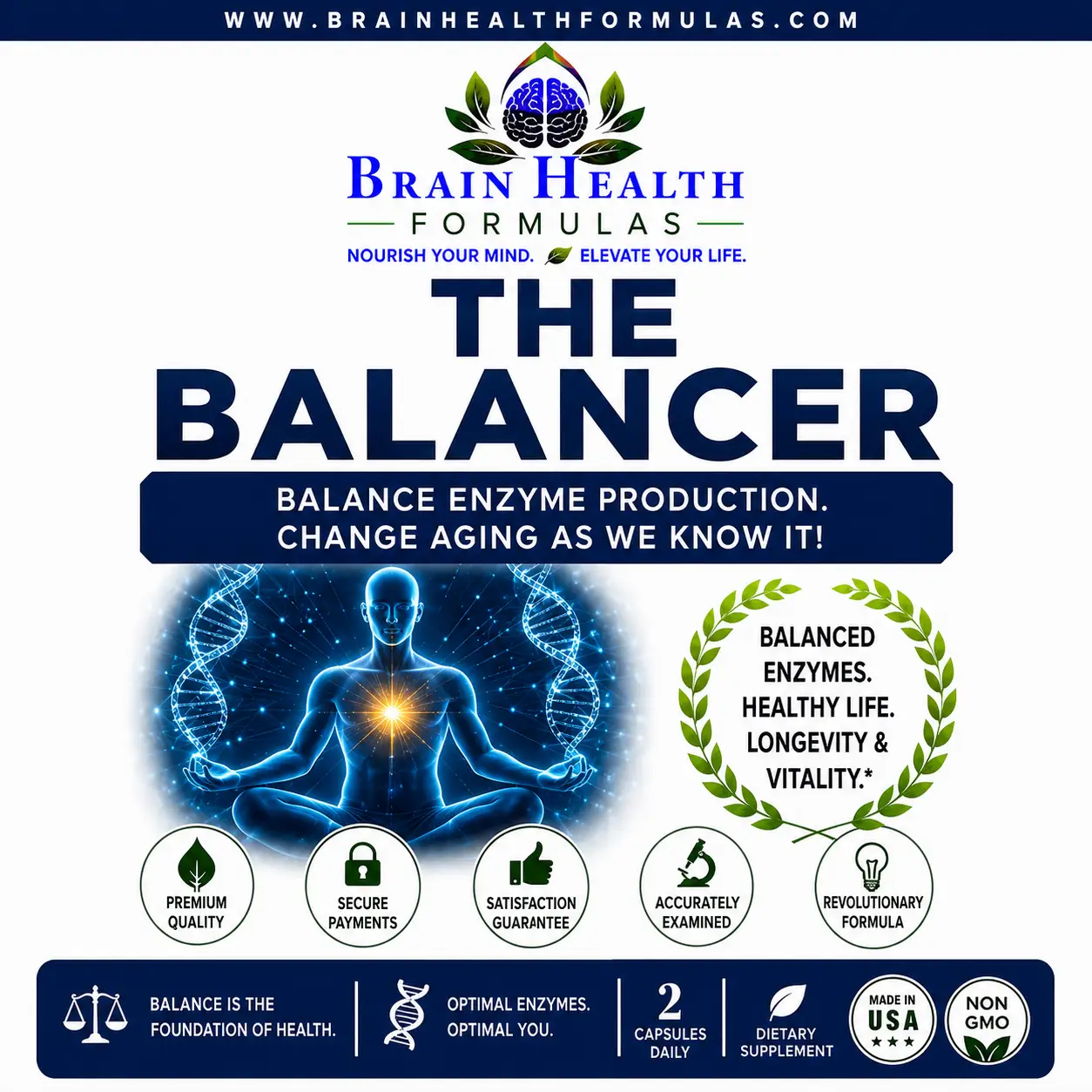 Brain Health Formulas The Balancer Balance Enzyme Production Change Aging As We Know It Brain Health Formulas The Balancer Balance Enzyme Production Change Aging As We Know It
