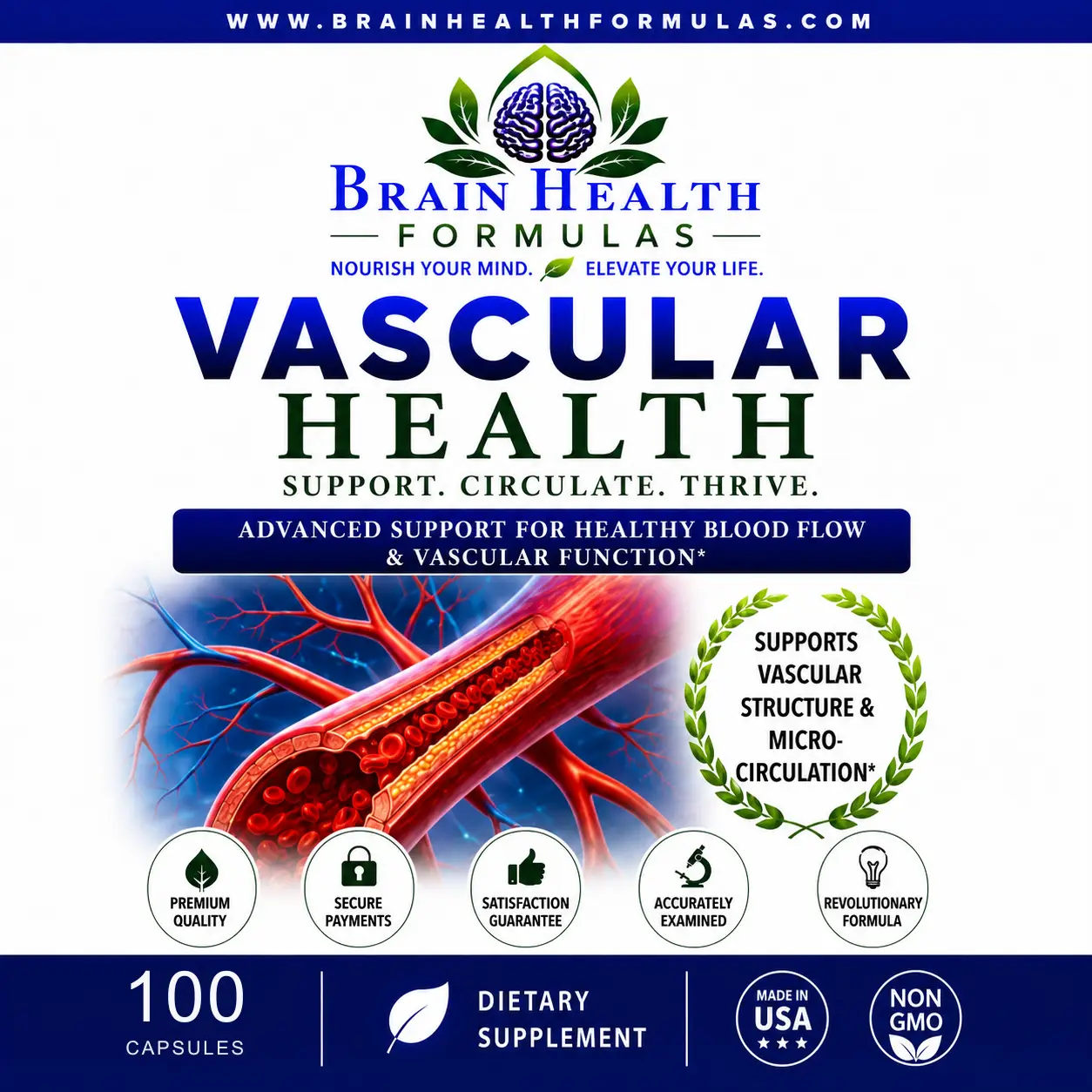 Brain Health Formulas Vascular Health Advanced Support For Healthy Blood Flow & Vascular Functions Giveaway Brain Health Formulas Vascular Health Advanced Support For Healthy Blood Flow & Vascular Functions Giveaway