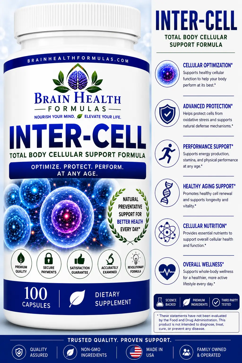 Inter-Cell Total Body Cellular Support Formula Inter-Cell Total Body Cellular Support Formula