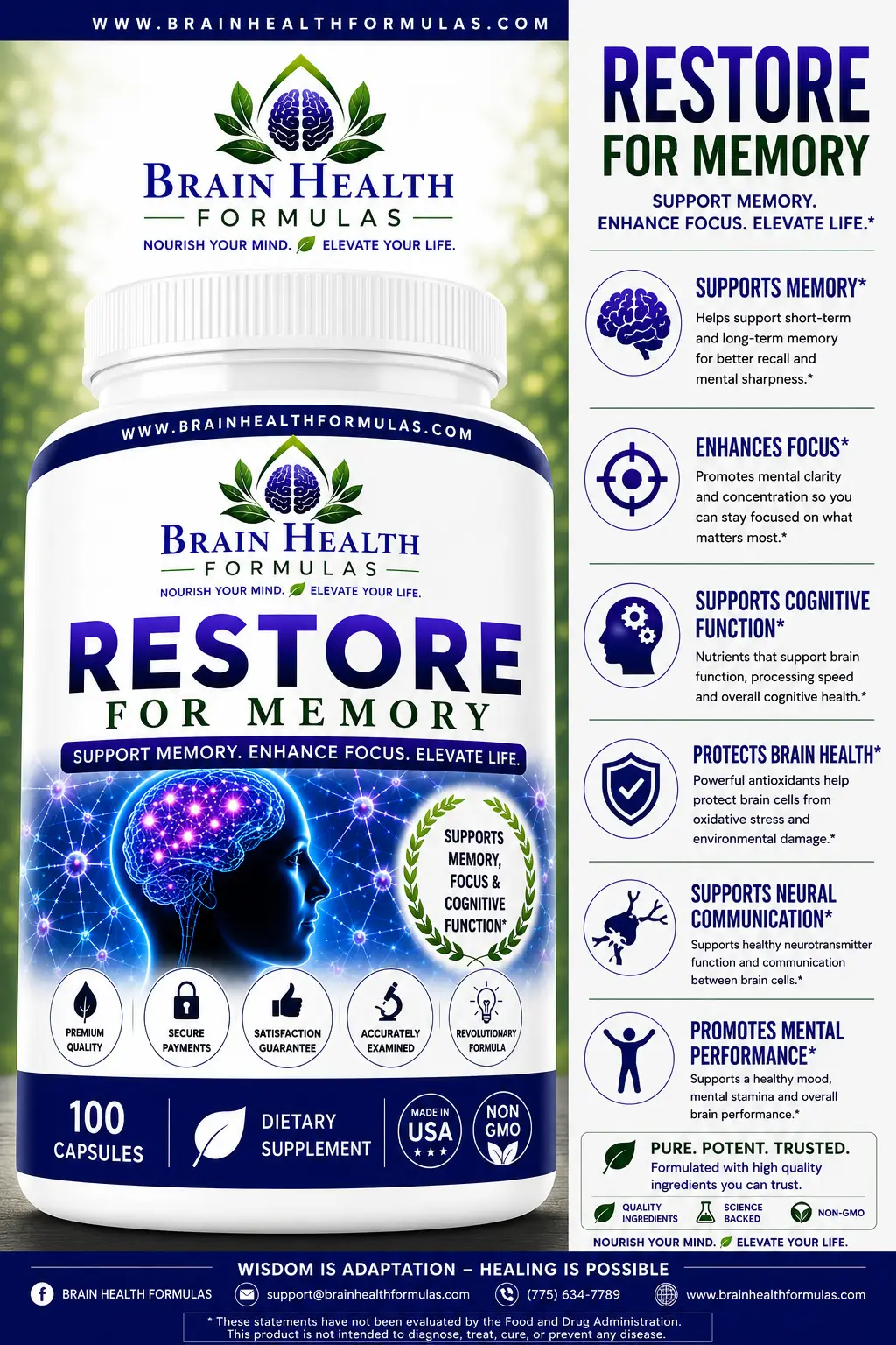 Restore For Memory Restore For Memory