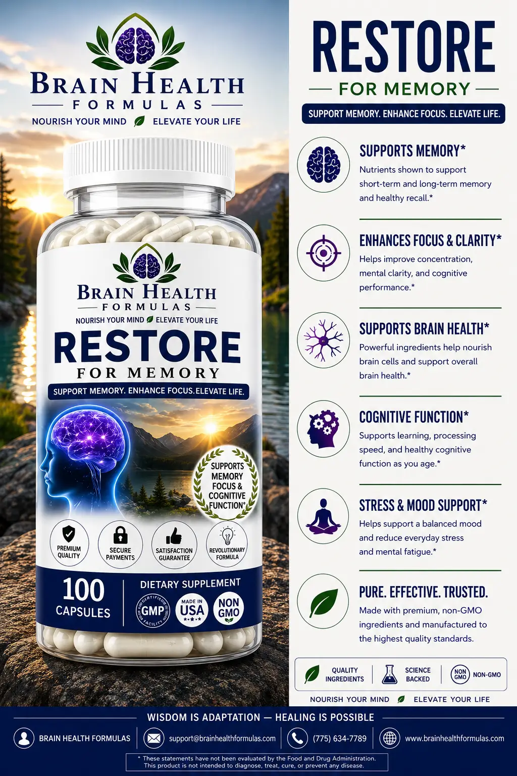 Restore for Memory Restore for Memory